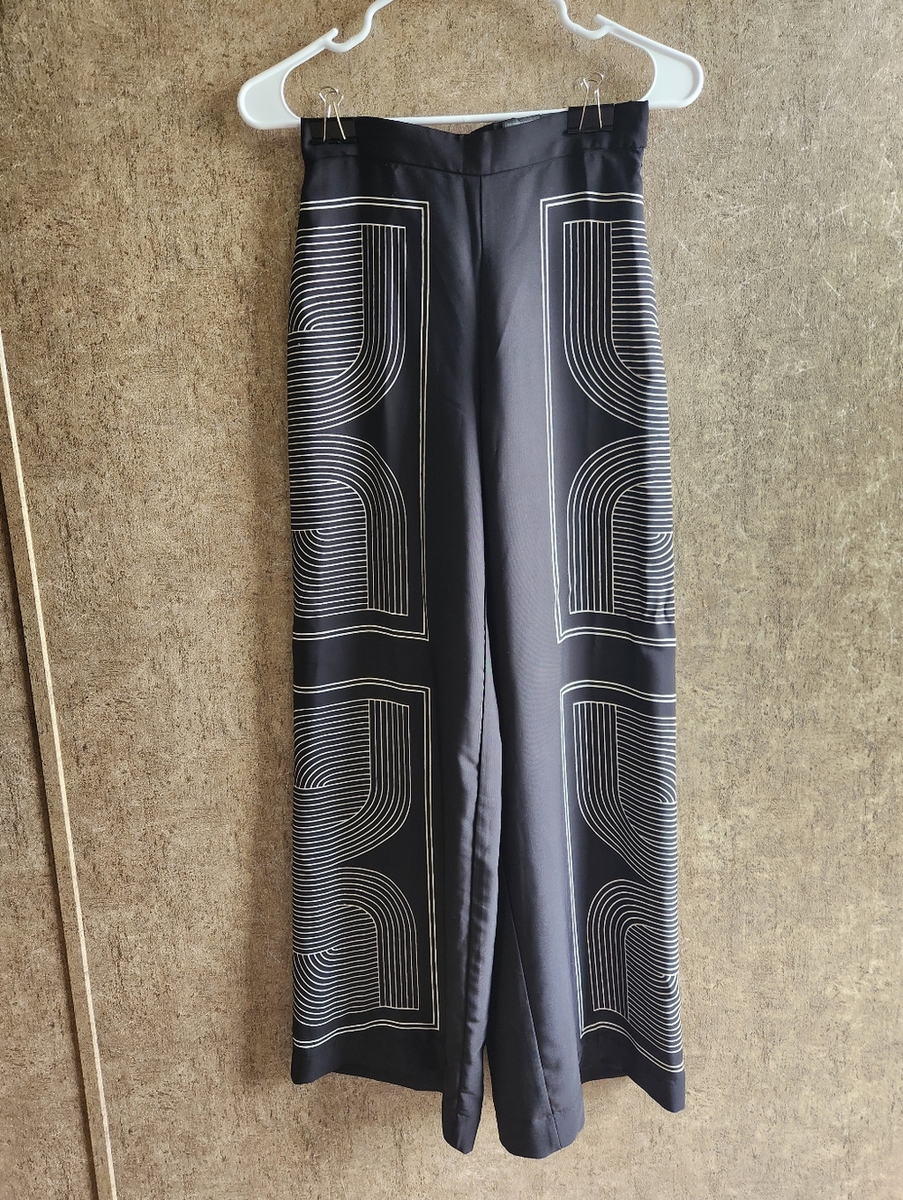 Geometric Pants H&M
